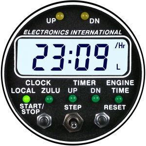 Настенные часы для летательного аппарата - SC-5 - Electronics International - электронный / кварцевый