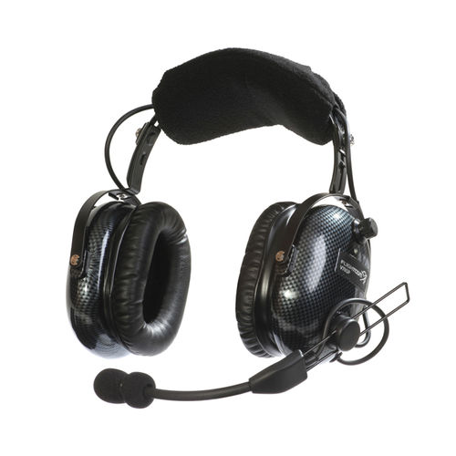 Наушники с микрофоном для пилота - V70SP - Flightcom - для пассажиров / для гражданской авиации / противошумный
