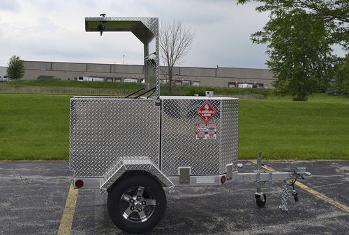Буксируемая цистерна для подвоза горючего - Pro 110 - Gas Trailer - для аэропорта