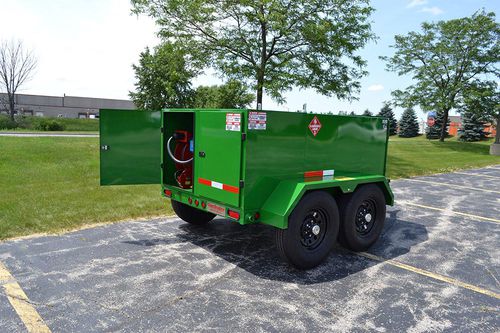 Буксируемая цистерна для подвоза горючего - Pro 500 - Gas Trailer - для аэропорта