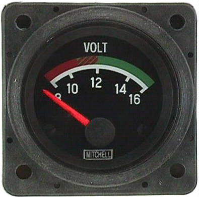 Индикатор для измерения температуры - D1-211-5102, D1-211-5109 - Mitchell Aircraft Products, Inc. - аналоговый / для двигателя / для самолета