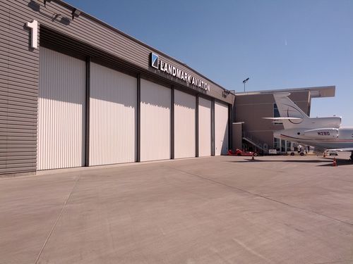 Раздвижной ворота для ангара - LANDMARK - Norco Mfg