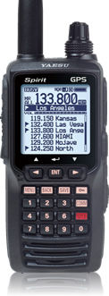 Переносная радиостанция VHF - FTA-750L - Yaesu USA - для самолета / переносная