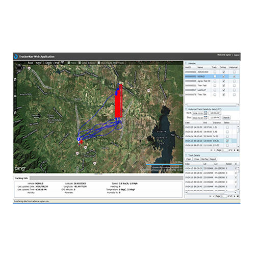 Программное обеспечение для управления флотом - TrackerNav - AG-NAV - для планирования полета / для аэронавтики / режим реального времени