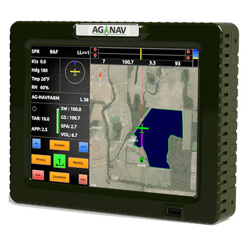 Переносной GPS - Guia Platinum - AG-NAV - для самолета / с сенсорным экраном / для точного земледелия