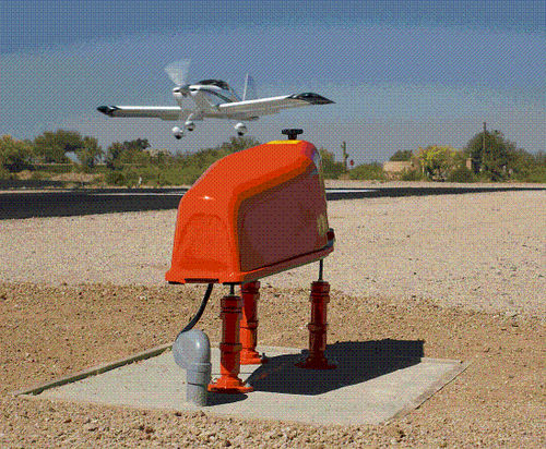 Фонарь для приближения - PLASI-2000 - DeVore Aviation Corporation of America - для аэропорта / LED / красный