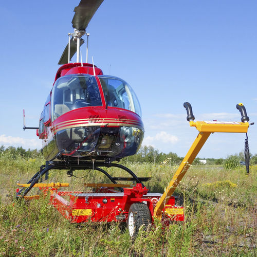 Трактор для буксировки - V1030 - Helitowcart - для вертолета / электрический / без буксировочной штанги