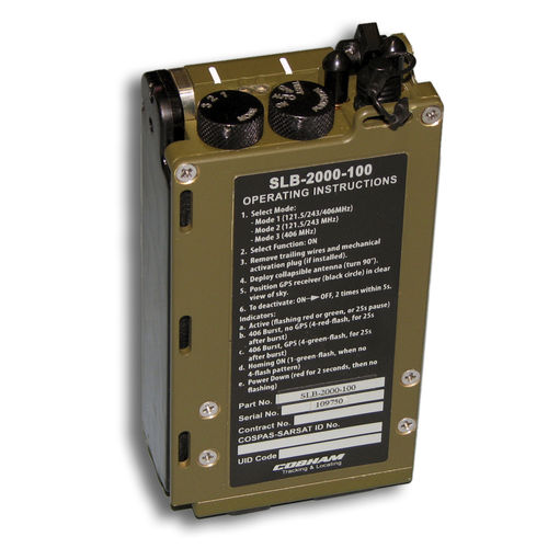 Аварийный приводной передатчик для самолета - SIG-7023-00 - Life Support International, Inc. - переносной