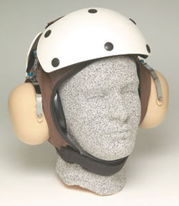 Противошумный шлем с высокой эффективностью - HMT-1500-00 - Life Support International, Inc. - с защитным шлемом / для аэропорта