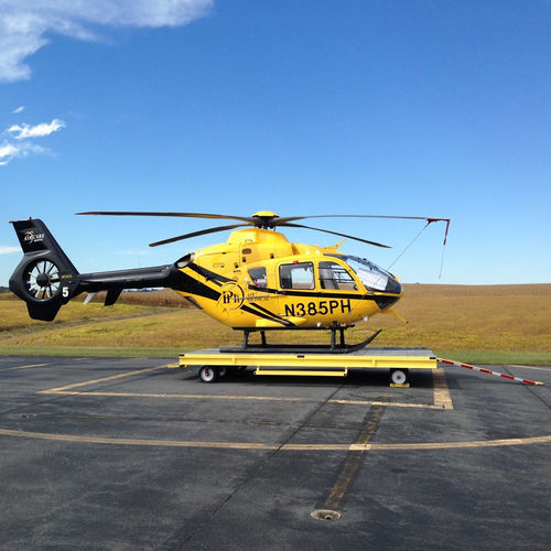 Транспортер для вертолета - SUPER - Main Line Helicopter LLC - для аэропорта