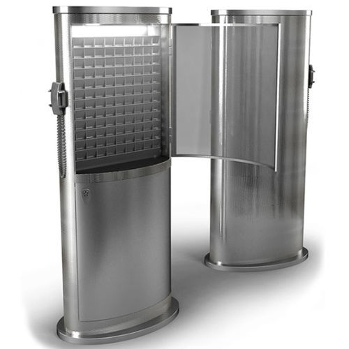 Информационная интерактивная стойка - IK0058 - Architectural Brass Co. - для аэропорта