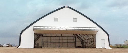Ангар для самолета - ClearSpan Fabric Structures - для вертолета / временный / для аэропорта