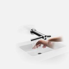 Сушилка для рук для аэропорта - Wash+Dry  - Dyson Airblade - автоматическая