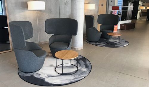 Диван для бизнес-зала аэропорта - Radar  - Airport Seating Alliance - модульный / из металла / из полиуретана