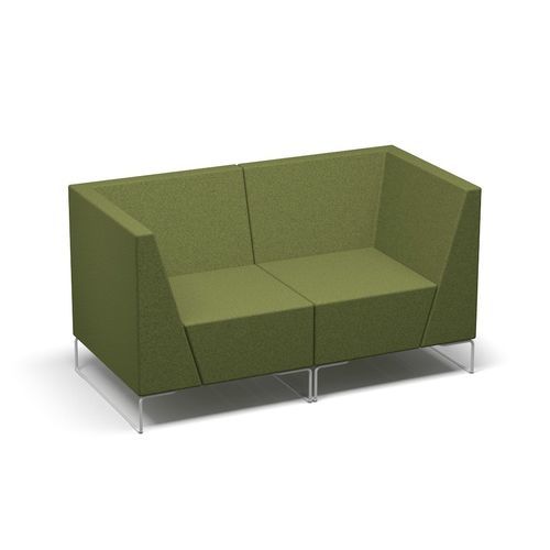 Диван для бизнес-зала аэропорта - Lets  - Airport Seating Alliance - модульный / из ткани / из металла