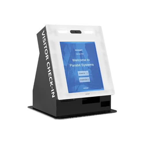 Стойка регистрации со сканером штрих-кодов - MERCURY - DESKTOP - PORTRAIT - Parabit Systems - с принтером / со сканером паспортов / на стойке
