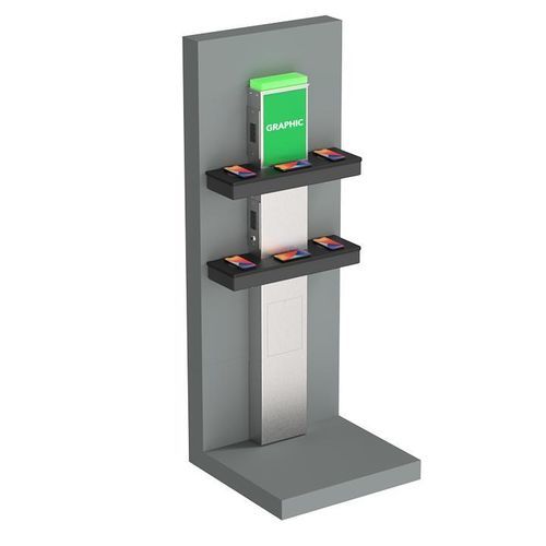 Станция подзарядки для аэропорта - GRAMERCY INDOOR - Parabit Systems - настенная / USB / для мобильного телефона