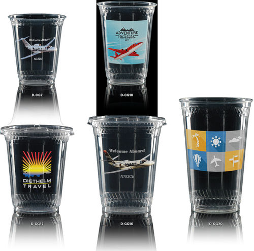 Одноразовый стакан для салона самолета - D-CG series - American Cabin Supply - из пластика / одноразового применения