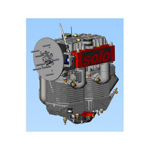Поршневой двигатель 10 - 50 л.с. - 2350 - SOLO® VERTRIEBS- UND ENTWICKLUNGS GMBH - 10 - 50 кг / для ULM / для планера с мотором