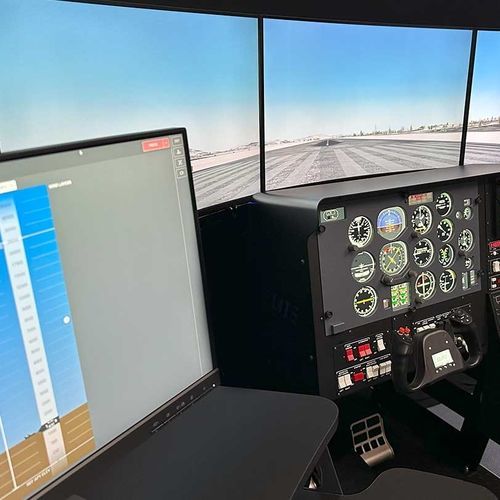 Симулятор полета на самолете - PI235 - Elite Simulation Solutions - тренировочный / для исследований и разработок / VFR