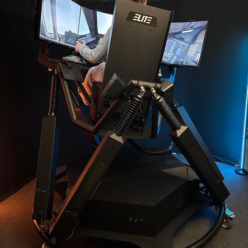 Тренажер движения - ELITE 6DOF Motion Platform - A320/A350/A380/B737/DA42 - Elite Simulation Solutions - развлекательный симулятор / виртуальной реальности