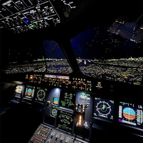 Симулятор полета - A320 Home &amp; Business Simulator - Elite Simulation Solutions - для исследований и разработок / развлекательный симулятор / с закрытым кокпитом