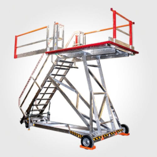 Резервная лестница - ALTEC Aluminium Technik GmbH - мобильная / для самолета / для технического персонала