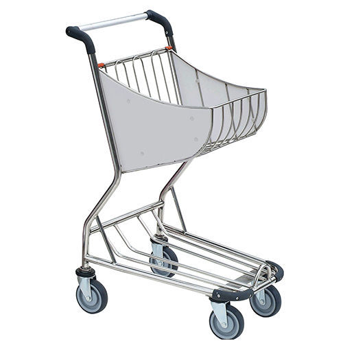 Тележка для duty free для терминала аэропорта - HI-CA-80	 - Handle-iT Ltd - 4-колесная / для пассажиров / из нержавеющей стали