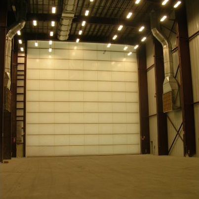 Рулонный ворота для ангара - International Door, Inc - из ткани