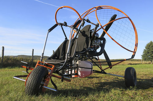 Одноместный паратрайк - Nanook - KANGOOK PARAMOTORS - с двигателем
