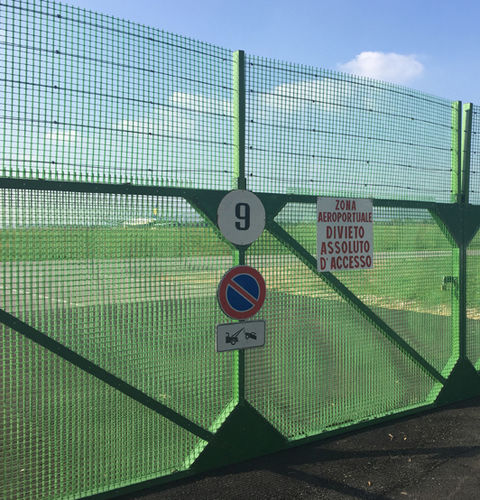 Ворота для аэропорта - GATE  - FibreFENCE - створчатый / пешеходный / из стекловолокна