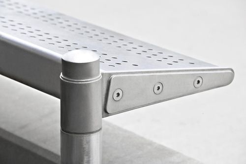 Скамейка для аэропорта - Transit  - Forms+Surfaces - из металла