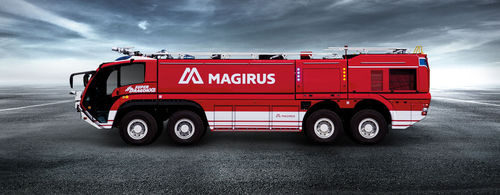 Пожарная машина для аэропорта - SUPERDRAGON X8 - IVECO MAGIRUS - 8x8