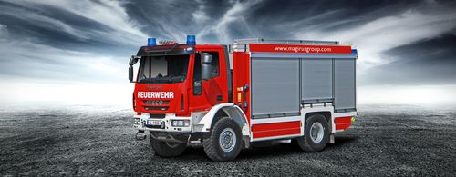 Пожарная машина 4x4 - TLF 4000 - IVECO MAGIRUS