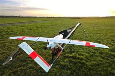 Промышленный беспилотник - RedKite  - BlueBear Systems Research - для ведения наблюдения / самолетного типа