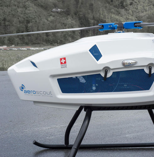 Промышленный беспилотник - Scout  B-330  - Aeroscout GmbH - для ведения наблюдения / для воздушной съемки / вертолет