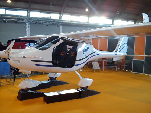 СЛА 2 места - SC07 - BOT-aircraft - четырехтактный двигатель / для обучения / одномоторный