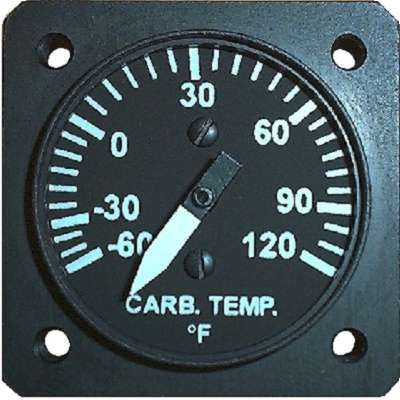 Индикатор для измерения температуры - T12118U120F000  - UMA Instruments - аналоговый / для топлива / для самолета