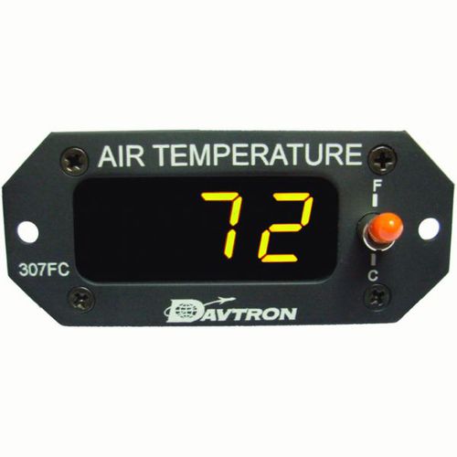 Индикатор для измерения температуры - M307FC   - Davtron, Inc. - электронный / для воздуха / для самолета