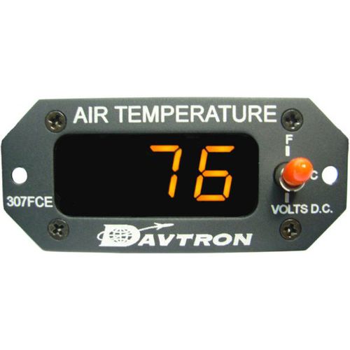 Индикатор для измерения температуры - M307FCE - Davtron, Inc. - электронный / для воздуха / для самолета