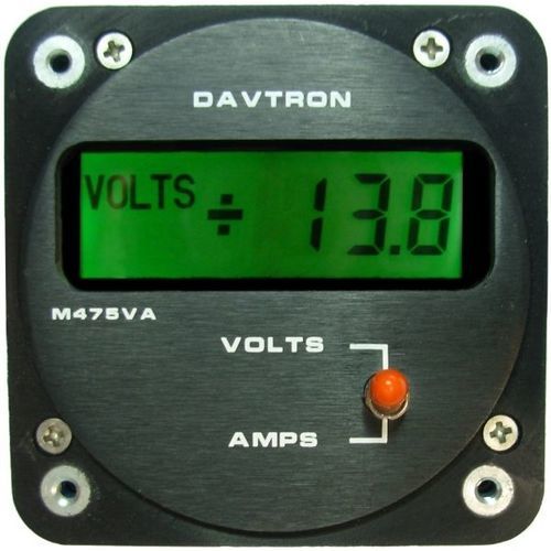 Встроенный вольтметр - M475VA series - Davtron, Inc. - DC / для летательного аппарата