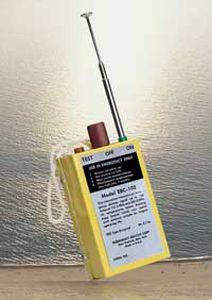 Переносной аварийный приводной передатчик - EBC 102 - Emergency Beacon Corp. - герметичный