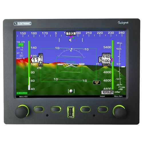 Экран полета - TL-6524 - TL elektronic Inc.