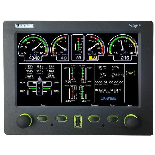 Цифровой EMS - TL-6724 - TL elektronic Inc. - для легкого самолета