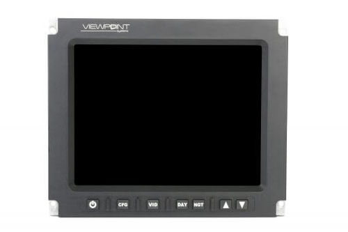 Экран для кабины самолета для авиационных приборов - VPT-8-MIL - ViewPoint Systems - 800x600 / со светодиодным дисплеем