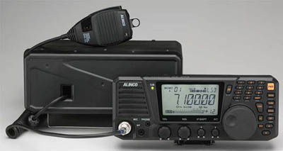 Радиоприемник-передатчик HF - DX-SR8T/E - Alinco - для самолета / крепление на панели