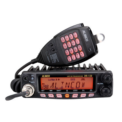 Радиоприемник-передатчик VHF - DR-138HT/HE / DR-438HE - Alinco - UHF / для самолета / переносной