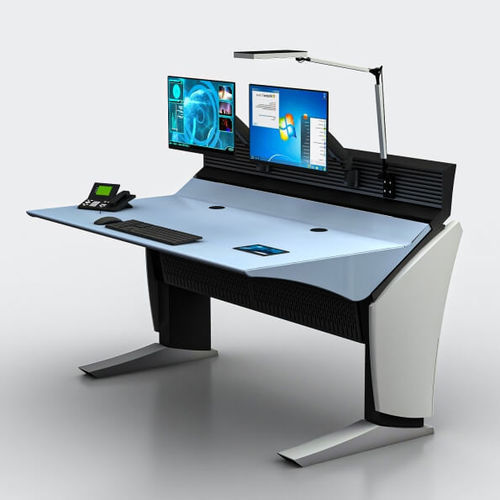 Индивидуальный пульт управления воздушным движением - INFI XE - Pyrotech workspace - прямой / без ящика для хранения / для командно-диспетчерского пункта