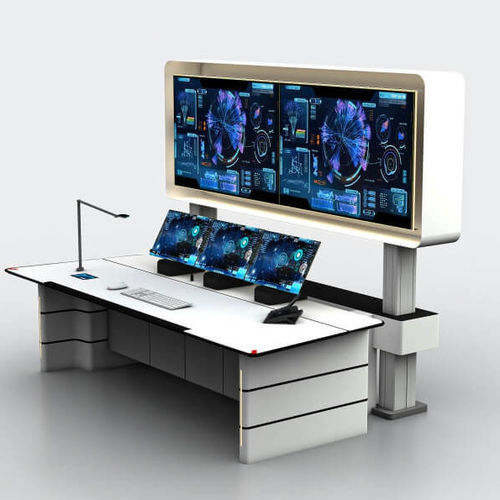 Индивидуальный пульт управления воздушным движением - DYNAMIC XE - Pyrotech workspace - прямой / без ящика для хранения / для командно-диспетчерского пункта