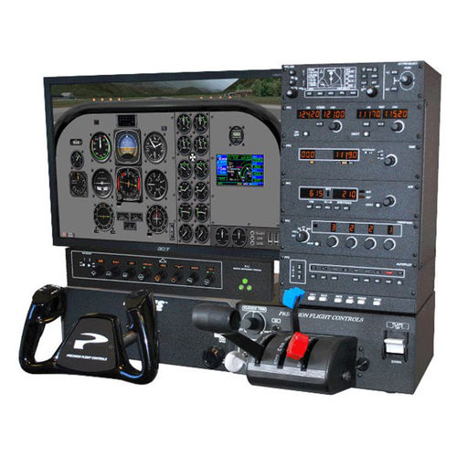 Симулятор полета на самолете - CAT I BATD - Precision Flight Controls - тренировочный / в форме кокпита